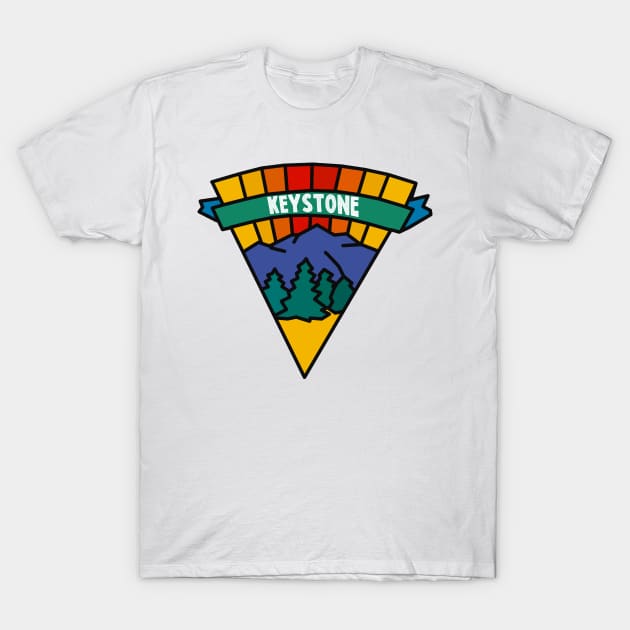 Keystone Colorado Decal T-Shirt by zsonn